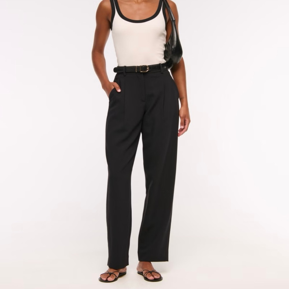 Curve Love Quinn Straight Leg Size 29 Short Black Pant